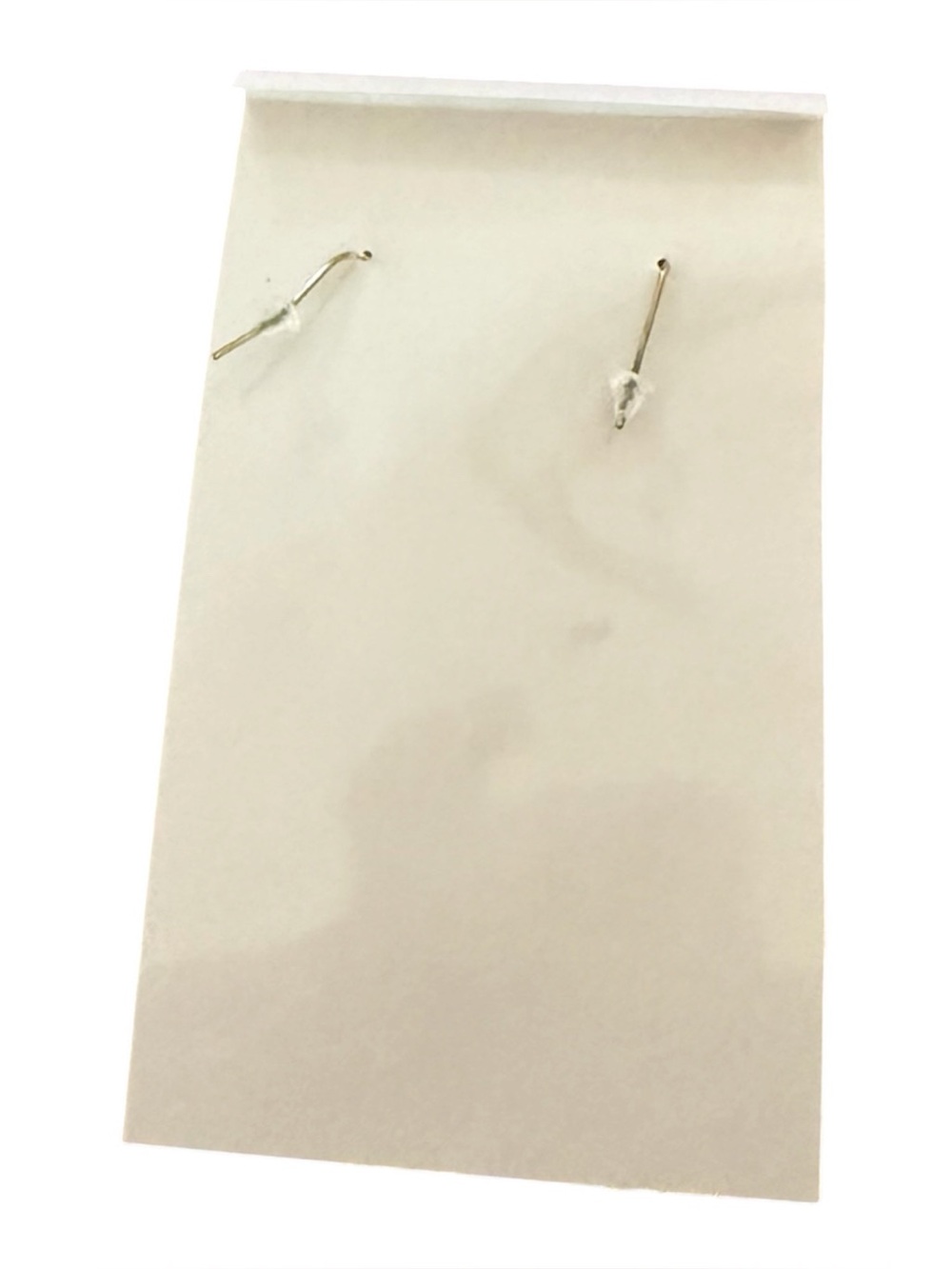 Gold Cross Drop Earrings - Picture 3 of 3